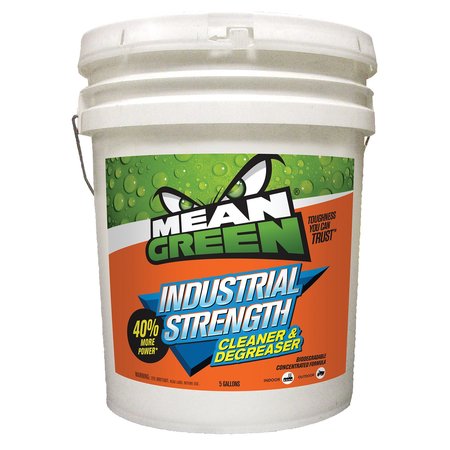 MEAN GREEN Industrial Strength Cleaner and Degreaser, 5 Gal 106E